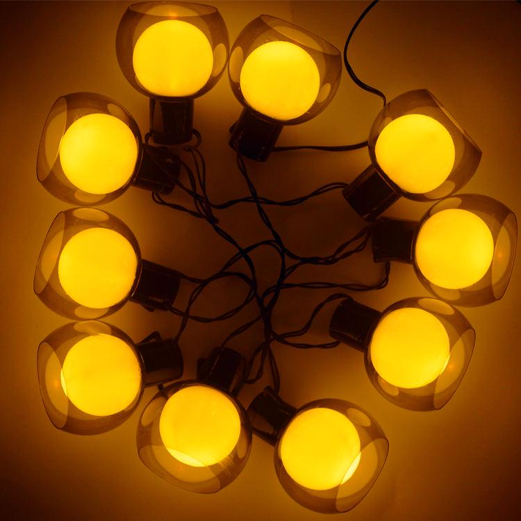 Гирлянда колба RD-248 10 LED Теплый белый