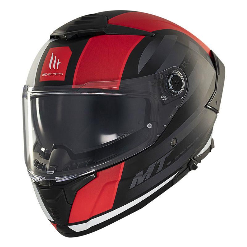 Мотошлем MT HELMETS Thunder 4 SV Treads B5 2XL Matt Red (31739)