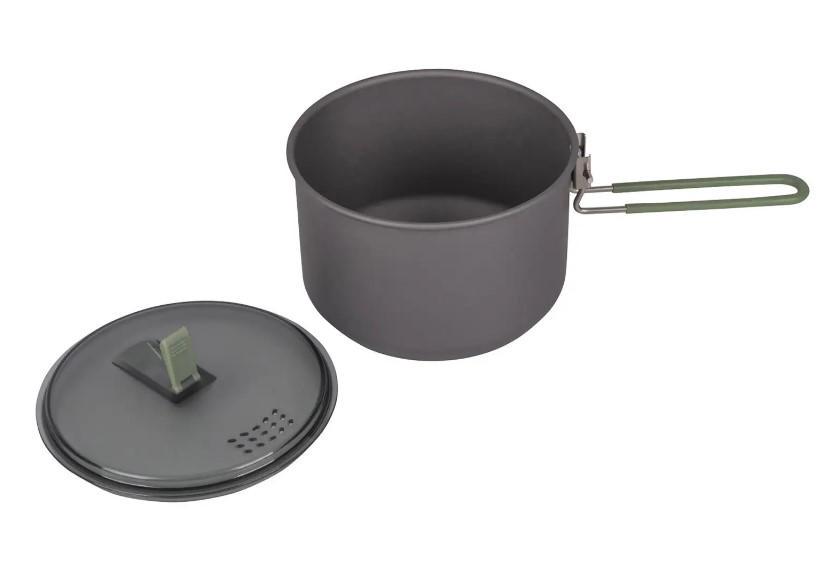 Кастрюля Bo-Camp Explorer Hard Anodized 1L Grey/Green (DAS302115) - фото 3 Кастрюля Bo-Camp Explorer Hard Anodized 1L Grey/Green (DAS302115) - фото 3