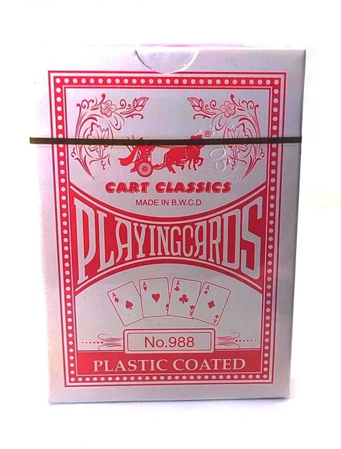 Карты игральные Index Стандарт 54 карты Красный (11214958)