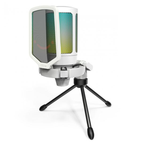 Микрофон стриминговый Fifine AmpliGame A6V White (00902) - фото 2