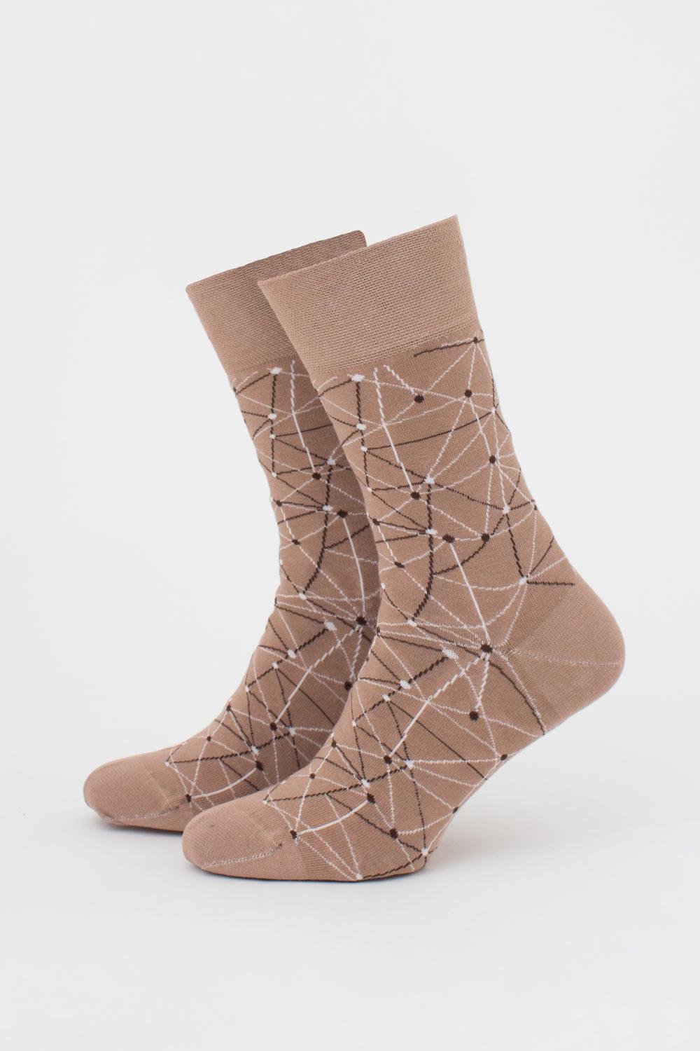 Носки мужские хлопковые Giulia MS3 BASIC 2402 р. 42-44 Brown/Chantarel (2000115539967)