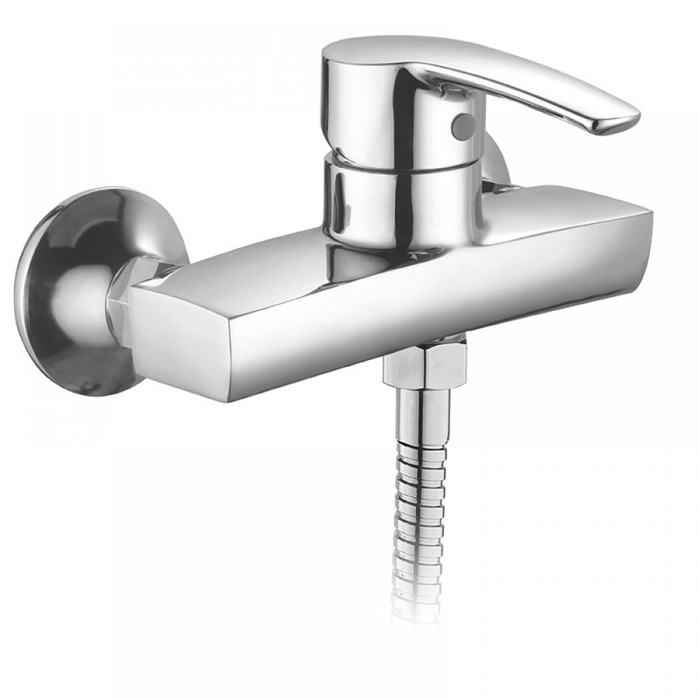 Змішувач для душа MIXXUS Pamela 003 настінний з лійкою та шлангом (MI6262)