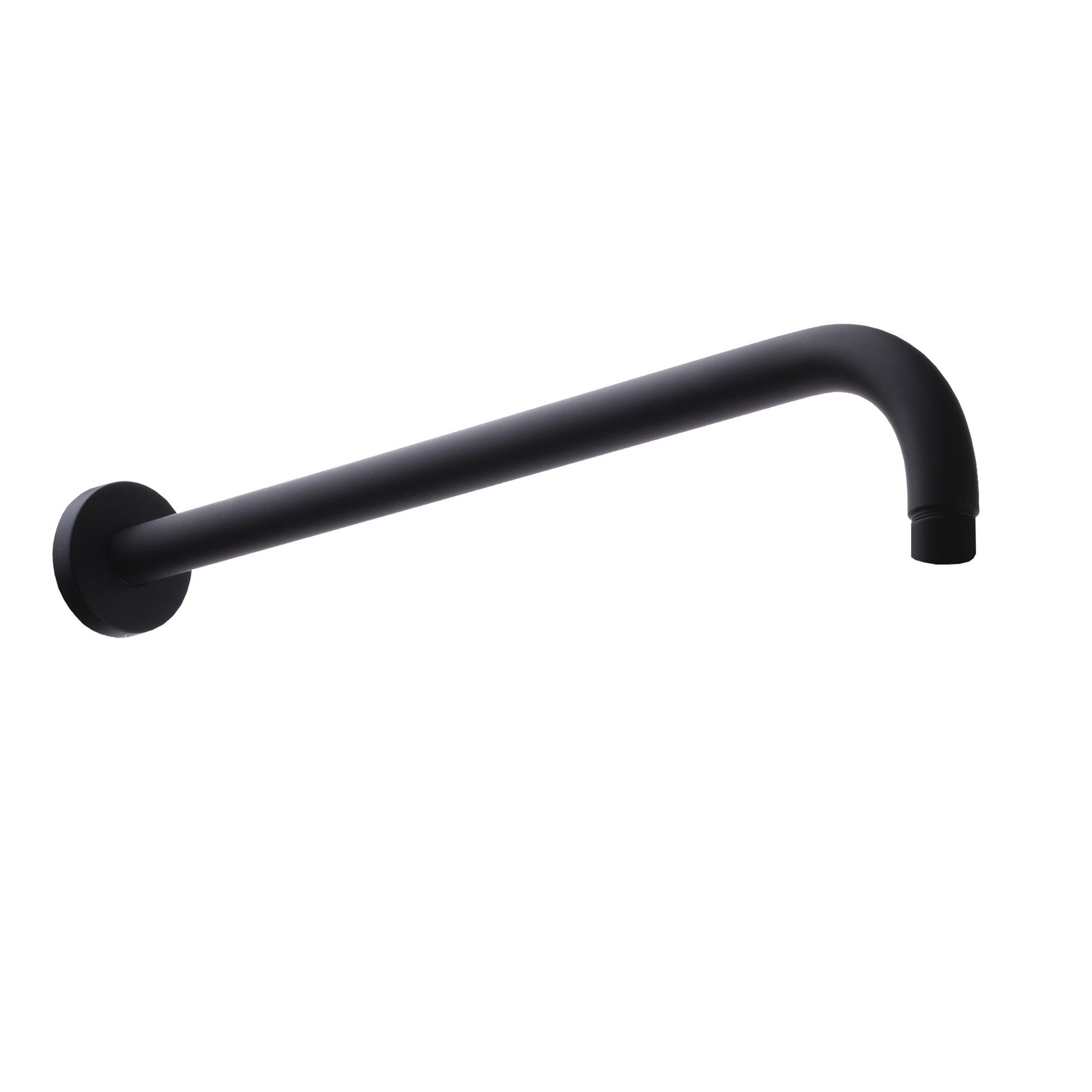 Кронштейн настенный TOPAZ ALICANTE DAA-102N 000026587 для верхнего душа 385 мм Черный (171796)