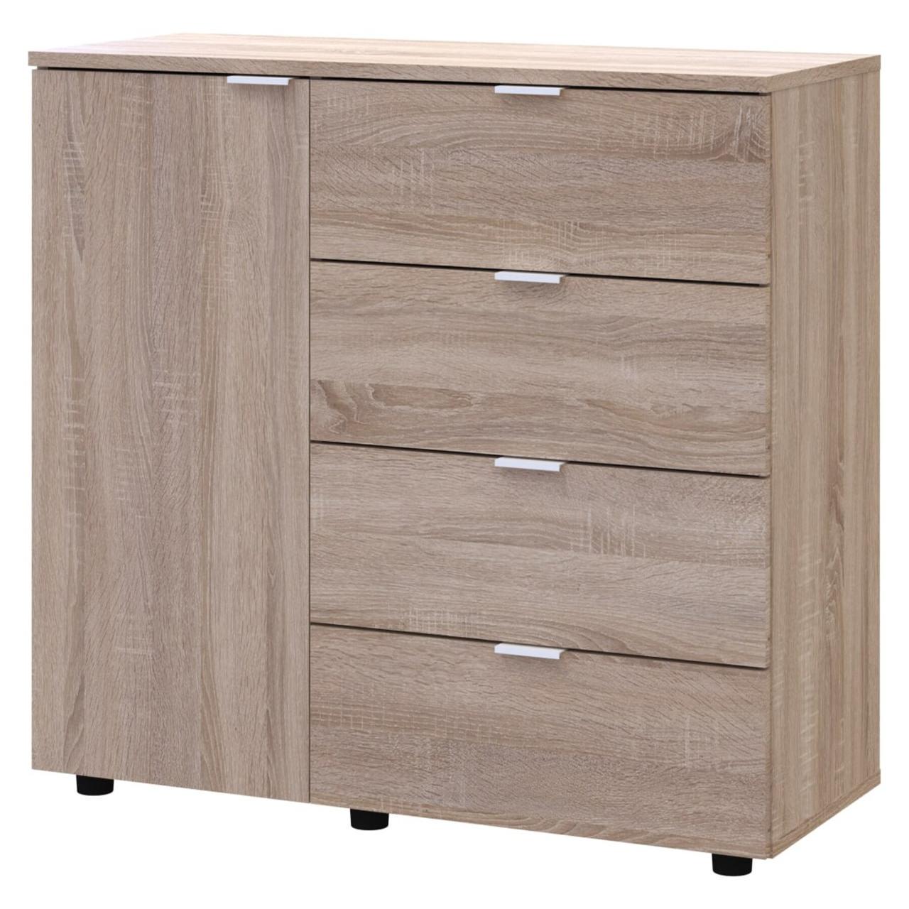 Комод в гостиную Doros Гелар GС1 100х40х81,2 см Дуб сонома (DRS-011289) - фото 2 Комод в гостиную Doros Гелар GС1 100х40х81,2 см Дуб сонома (DRS-011289) - фото 2