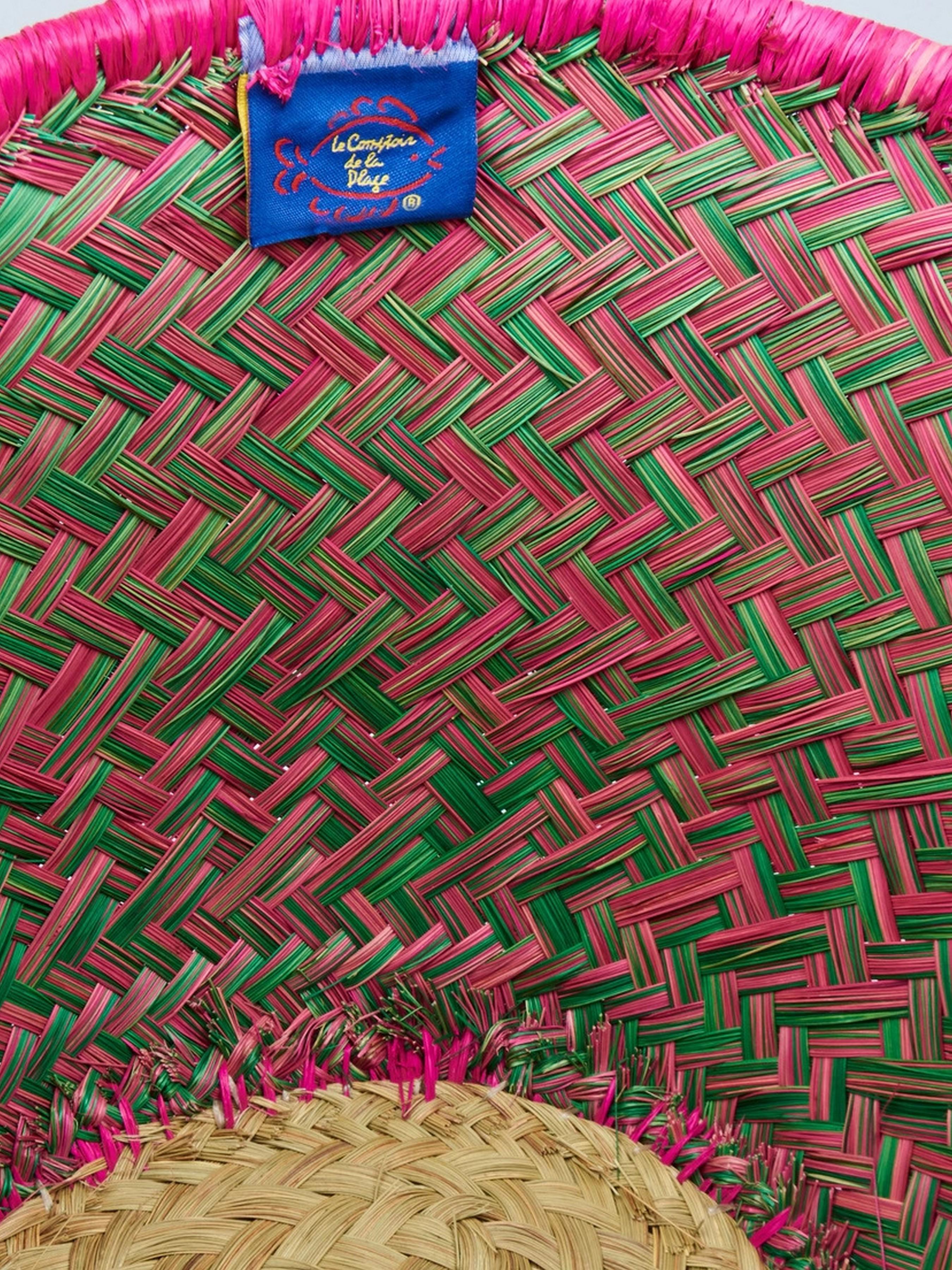 Сумка пляжная LE COMTOUR DE LA PLAGE Aravola Round 959 Розовый - фото 3 Сумка пляжная LE COMTOUR DE LA PLAGE Aravola Round 959 Розовый - фото 3