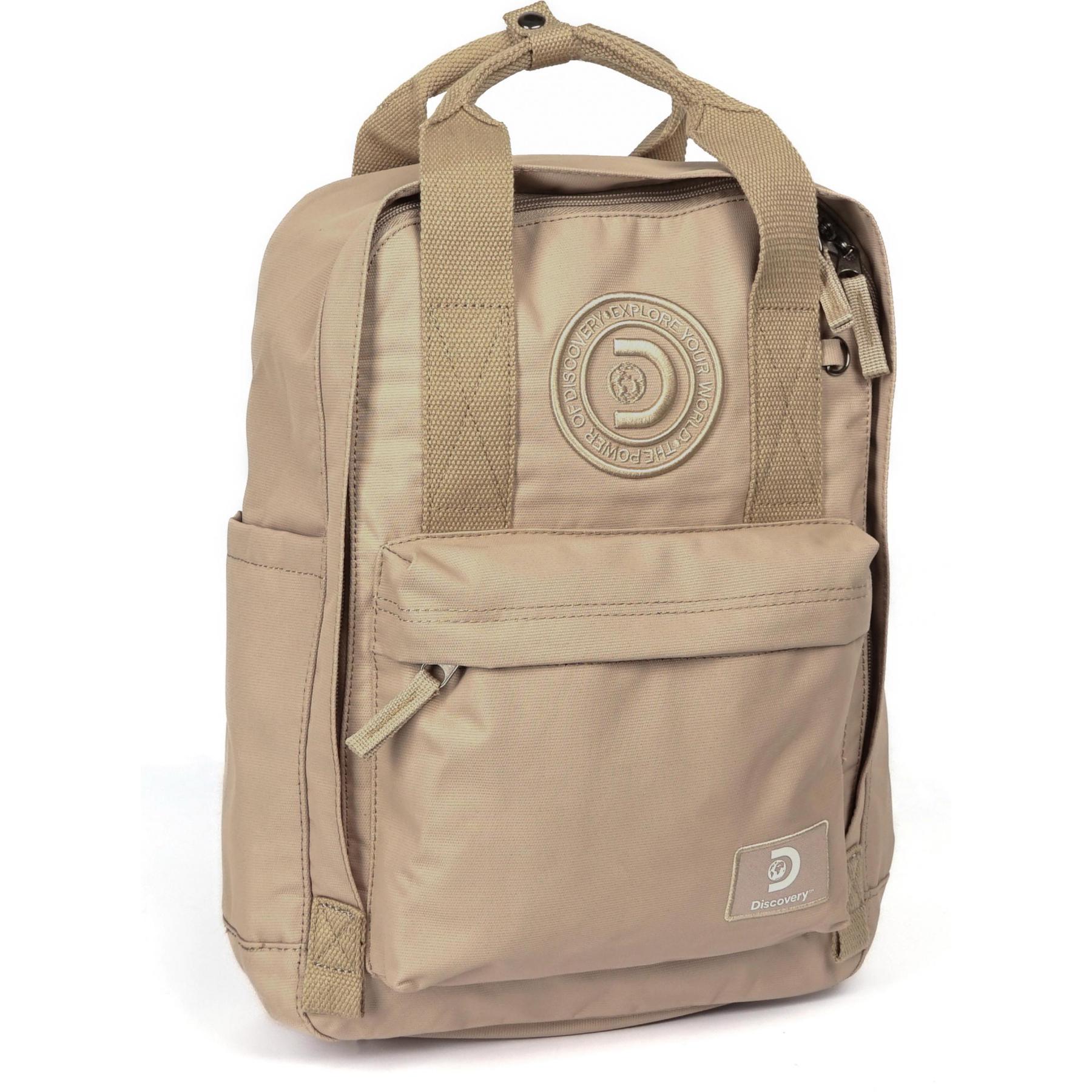 Рюкзак повседневный Discovery Cave D00810 38х27х13 см Бежевый (D00810-10)