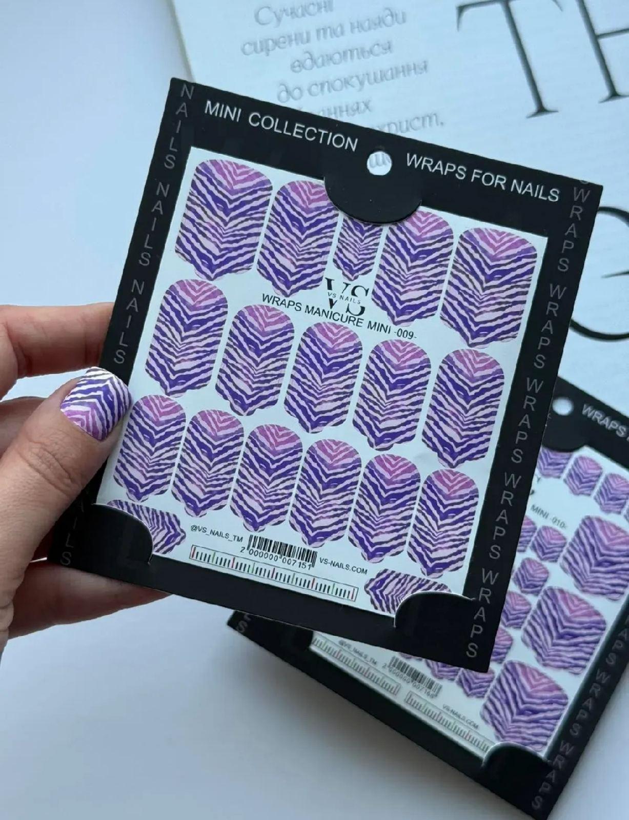 Пленки для маникюра mini -009-