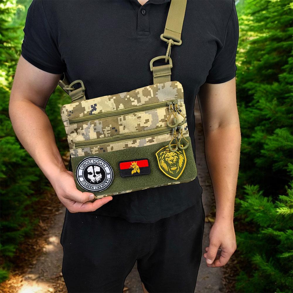 Сумка нагрудная тканевая (521250) - фото 18 Сумка нагрудная тканевая (521250) - фото 18