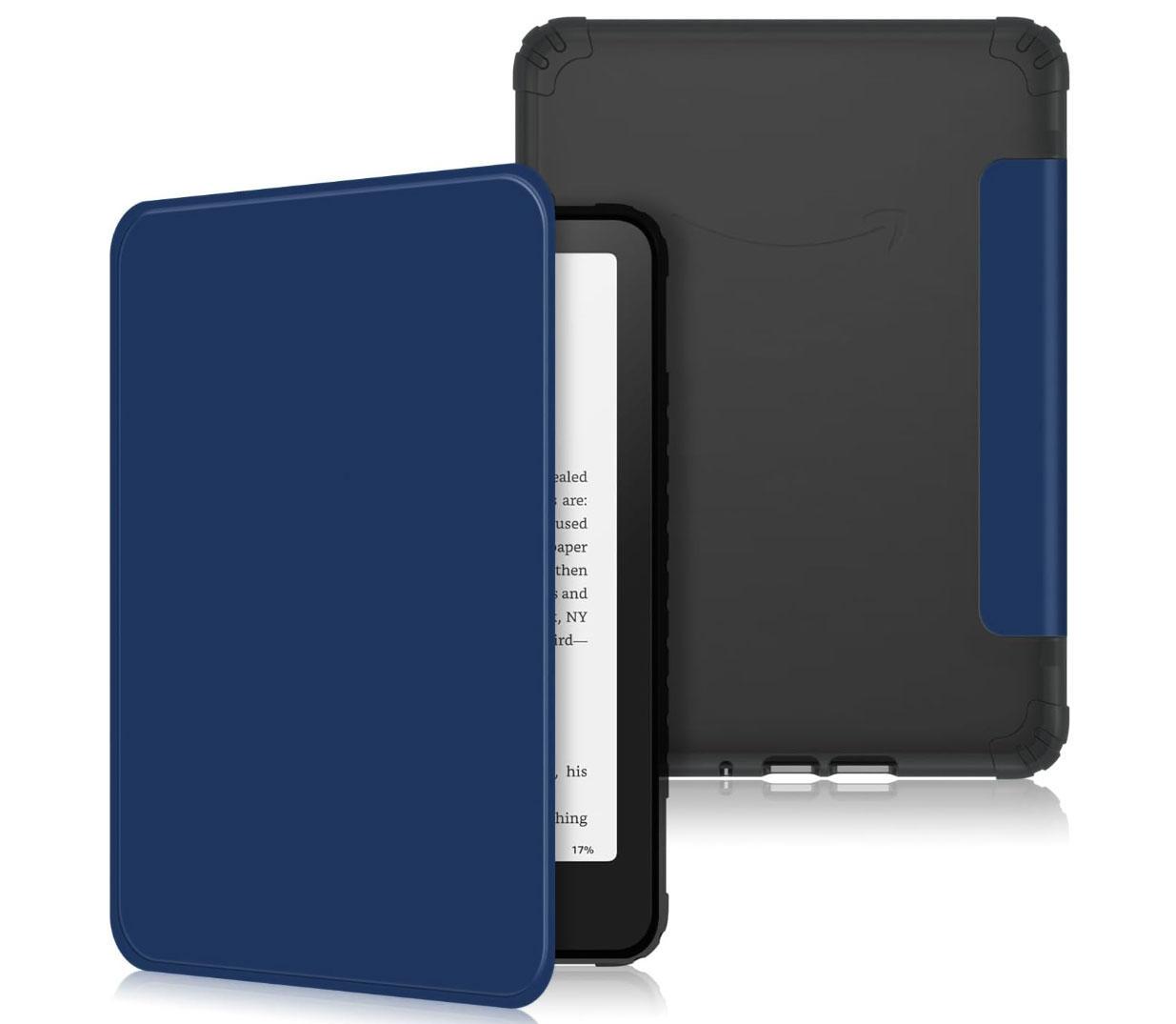 Чехол-обложка Primolux Transparent для электронной книги Amazon Kindle Paperwhite 12th Gen 2024 Dark Blue (2660440292) - фото 2 Чехол-обложка Primolux Transparent для электронной книги Amazon Kindle Paperwhite 12th Gen 2024 Dark Blue (2660440292) - фото 2