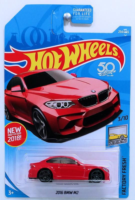 Игрушечная машинка Hot Wheels 2016 BMW M2 2018 Factory Fresh №254 Red (FJY17)