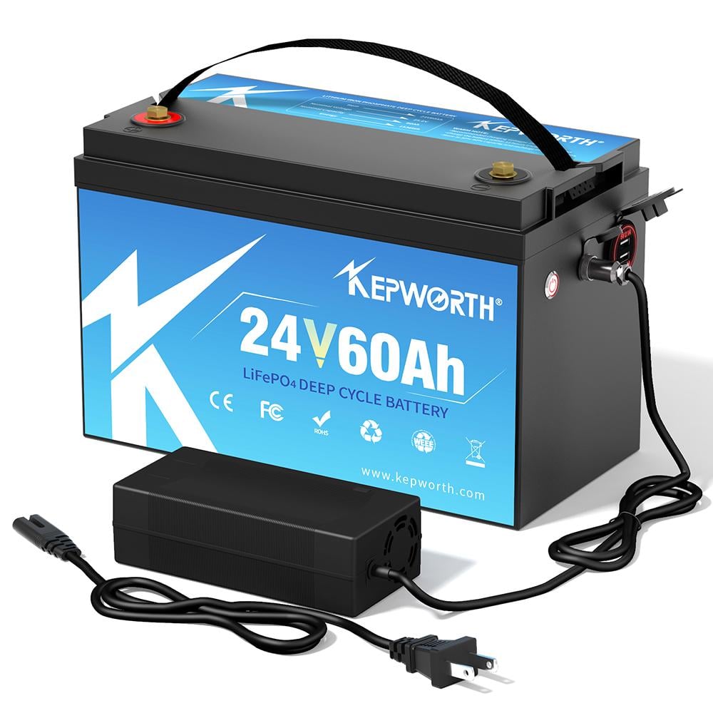 Аккумулятор Kepworth LiFePO4 24V 60Ah 1536W с зарядным устройством BMS (K24060332) - фото 3 Аккумулятор Kepworth LiFePO4 24V 60Ah 1536W с зарядным устройством BMS (K24060332) - фото 3