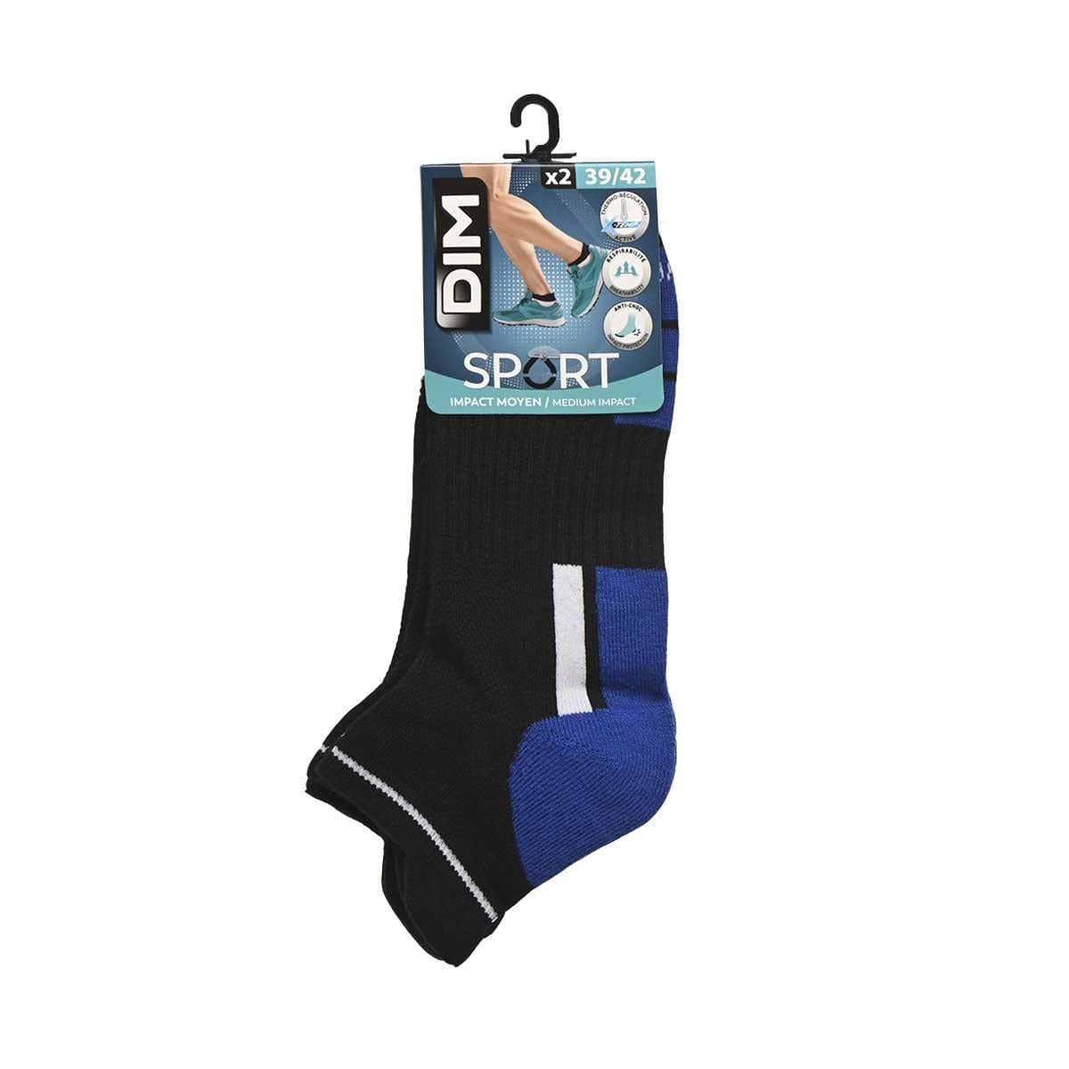 Носки DIM Sport X-temp A0H 2 Noir/Bleu Носки DIM Sport X-temp A0H 2 Noir/Bleu