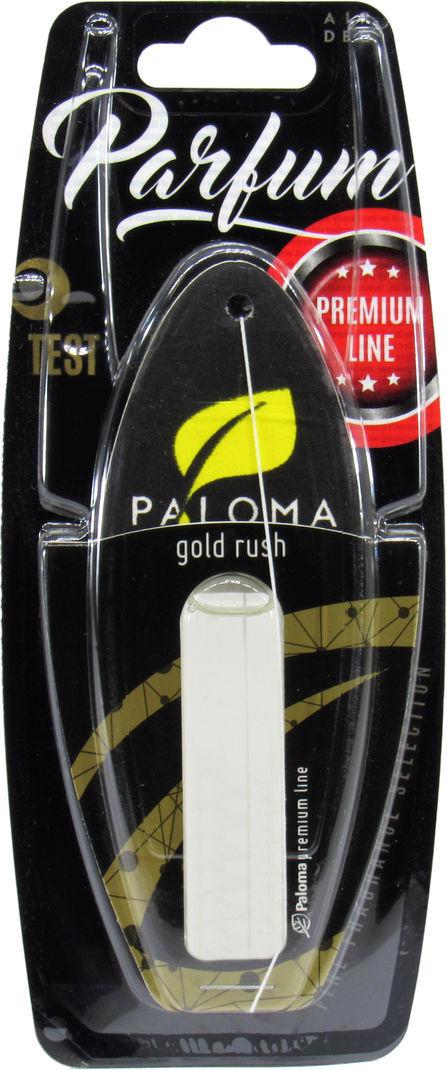 Ароматизатор для авто Paloma Parfume Line Premium Gold Rush на зеркало жидкий (0334280)