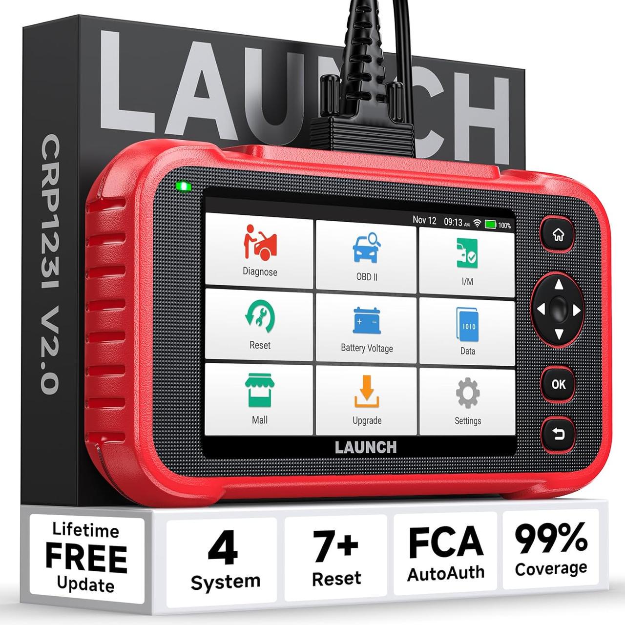 Автосканер LAUNCH CRP-123i V2.0 Creader Premium (OBDII, русский язык) (1697181441)