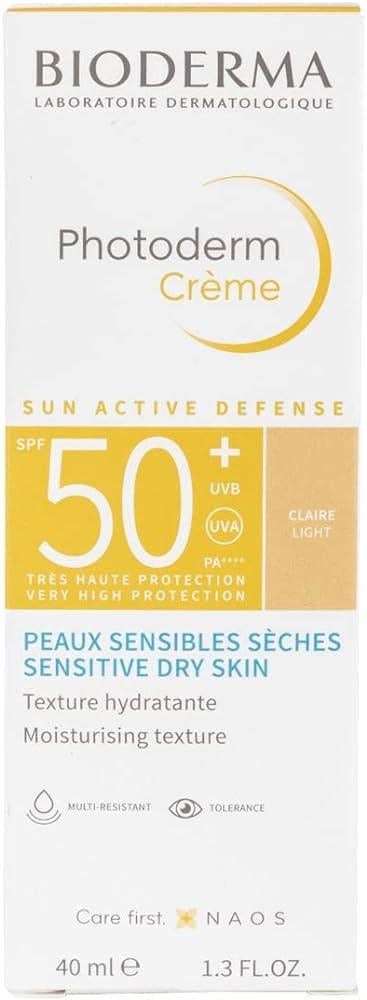 Крем солнцезащитный тональный BIODERMA Photoderm SPF 50+ Tinted Cream 40 мл (28550A)