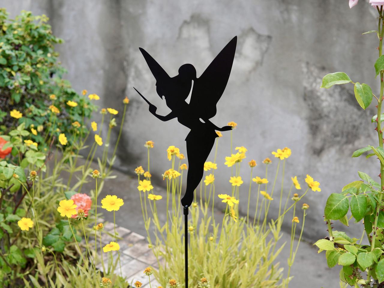 Садовая фигура Волшебная фея металлическая для сада/подворья/клумбы (DCR054) - фото 2 Садовая фигура Волшебная фея металлическая для сада/подворья/клумбы (DCR054) - фото 2