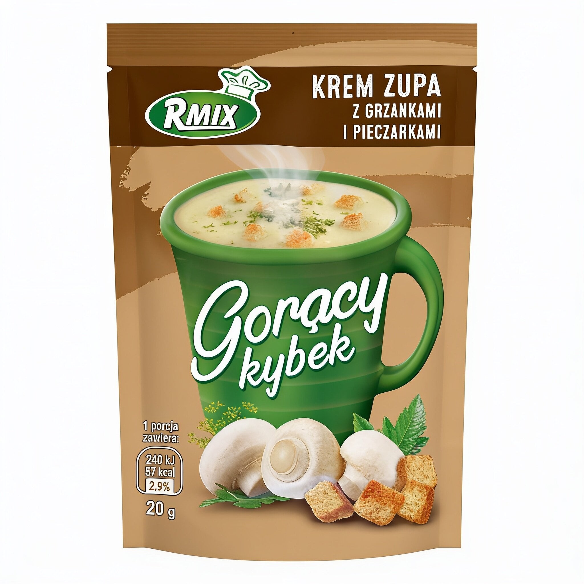 Крем-суп с грибами Rmix 20 г 20 шт.