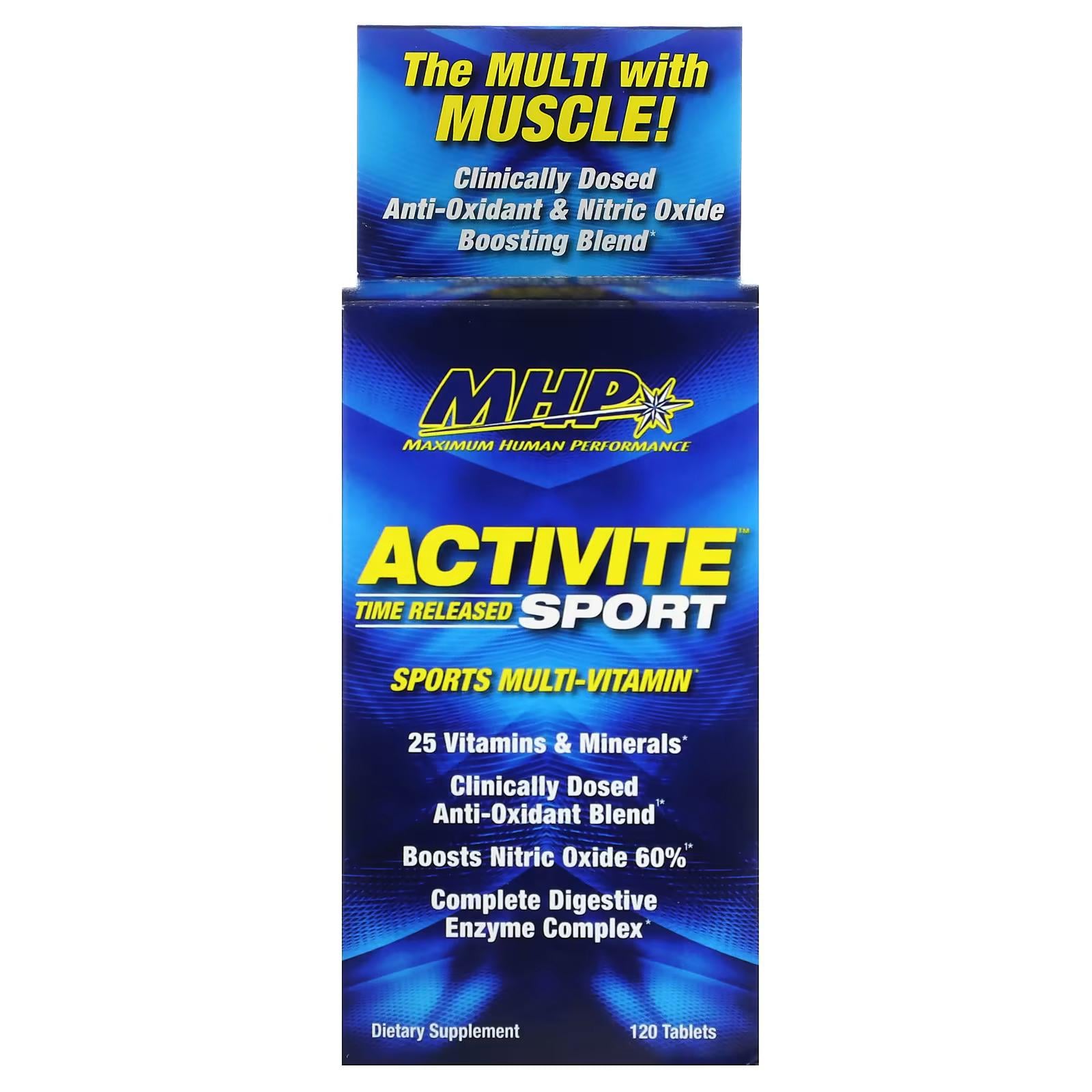 Поливитаминный комплекс MHP Activite Sport 120 таблеток Поливитаминный комплекс MHP Activite Sport 120 таблеток