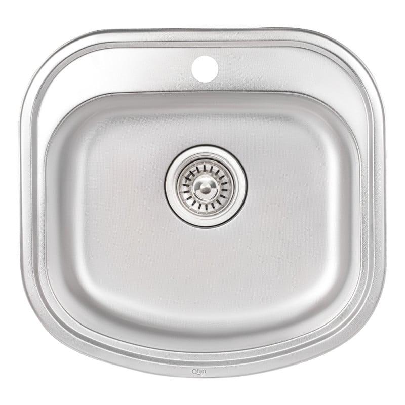 Мойка кухонная Q-tap 4947 Micro Decor 0,8 мм (QT4947MICDEC08)
