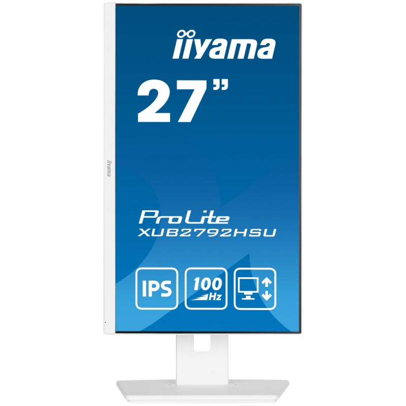 Монитор безрамочный iiyama XUB2792HSU-W6 IPS 1920x1080 Full HD 27" 4W (26832327) - фото 2 Монитор безрамочный iiyama XUB2792HSU-W6 IPS 1920x1080 Full HD 27" 4W (26832327) - фото 2