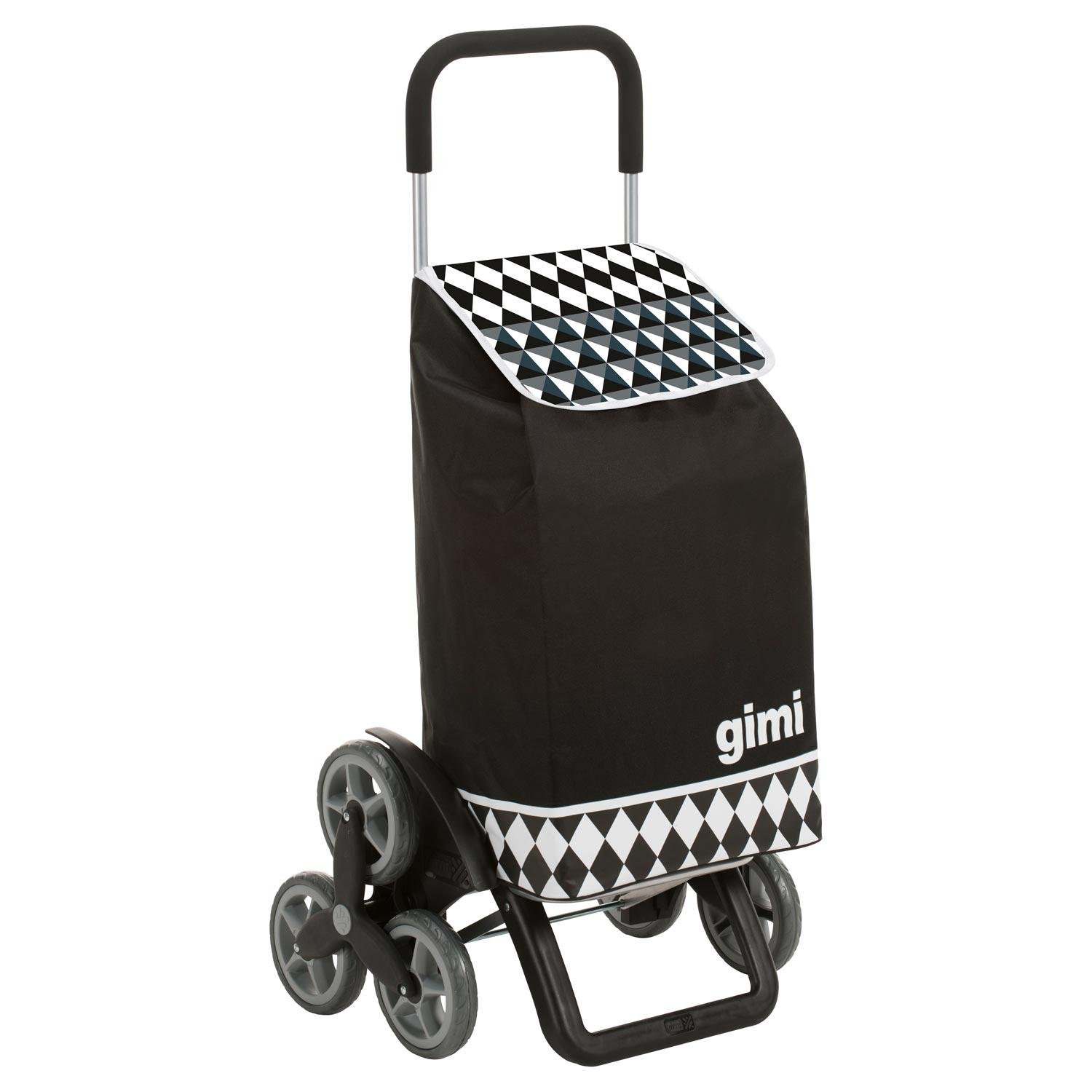 Сумка-тележка Gimi Tris 56 Optical Black