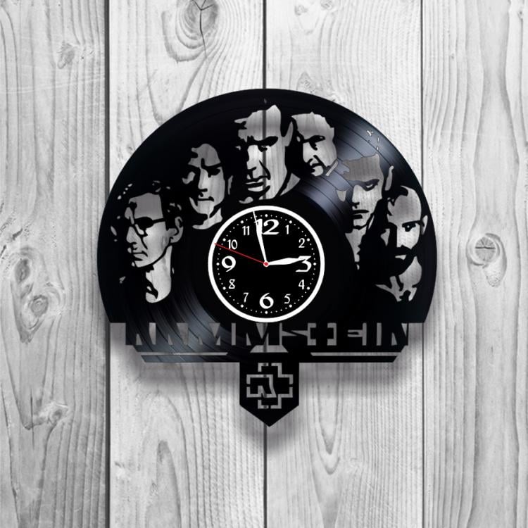 Часы настенные Rammstein 0416 из виниловой пластинки