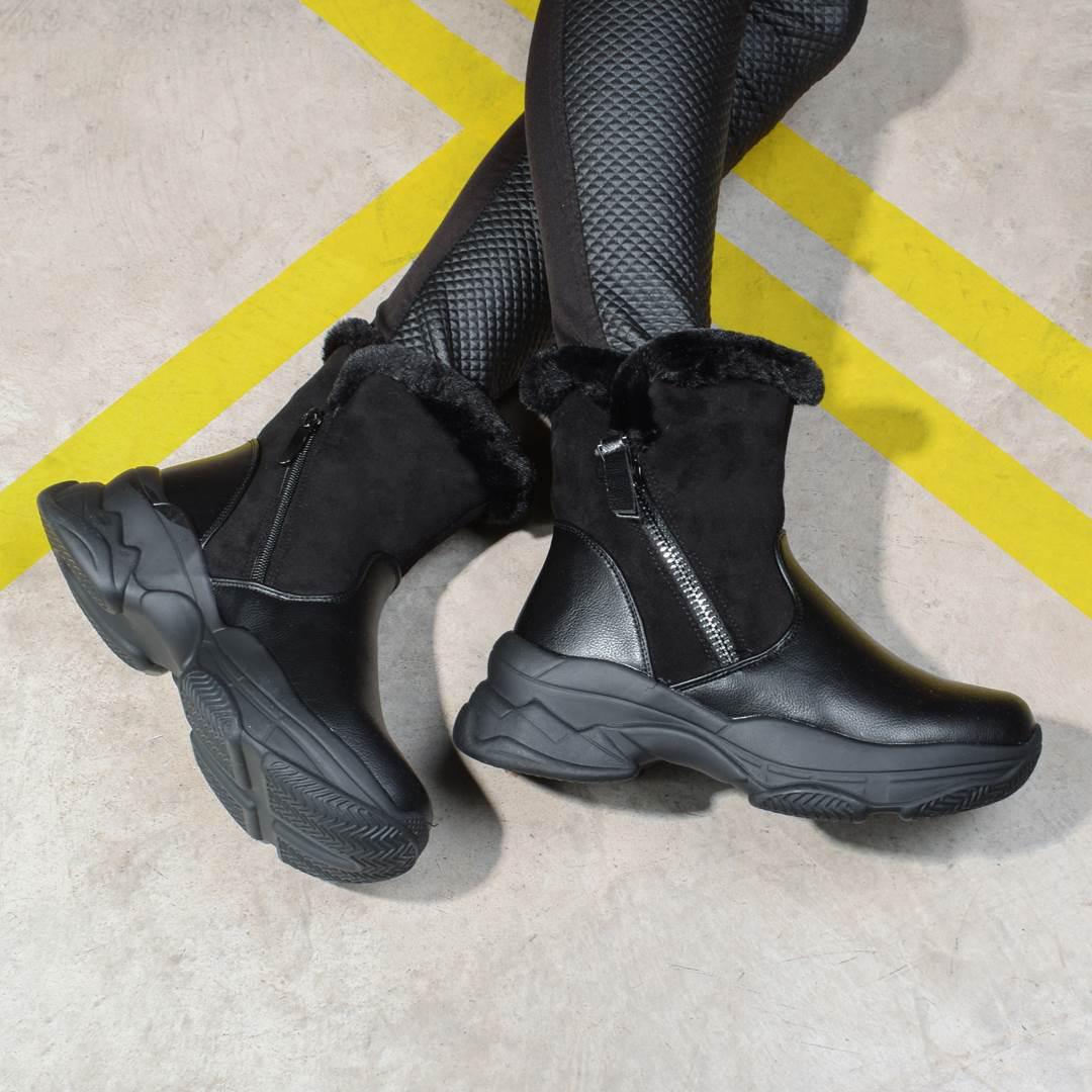 Черевики жіночі зимові на хутрі 326273 р. 37 23,5 см