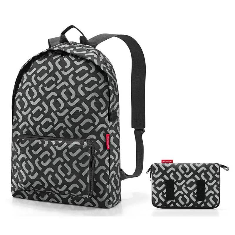Городской рюкзак Reisenthel Mini Maxi складной Signature Black (AP 7054)