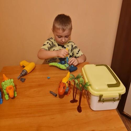 Конструктор динозаври Kruzzel 24723 (27321281) - фото 9 Конструктор динозаври Kruzzel 24723 (27321281) - фото 9