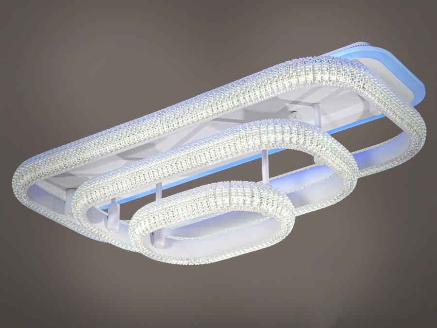 Люстра потолочная Octav с диммером и подсветкой 105 Вт (MX66004/3 ВтH LED)