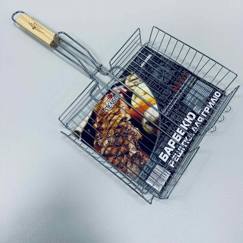 Решітка для грилю Stenson MH-0086 56х31,5х5,5 см (2537887326)