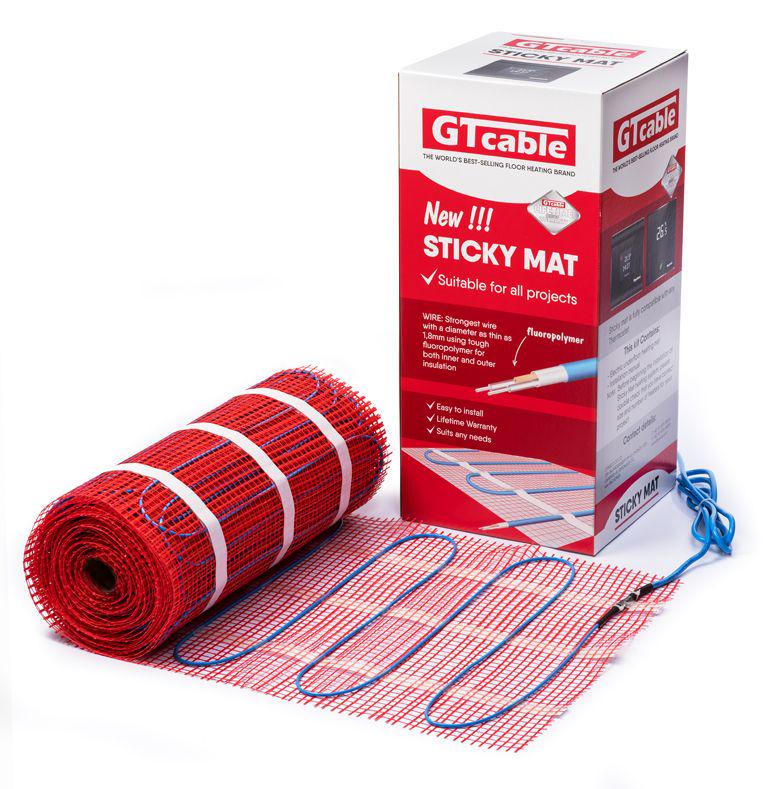 Теплый пол GTcable двужильный мат 150 Вт/м2 4 м2 (GT4.0)