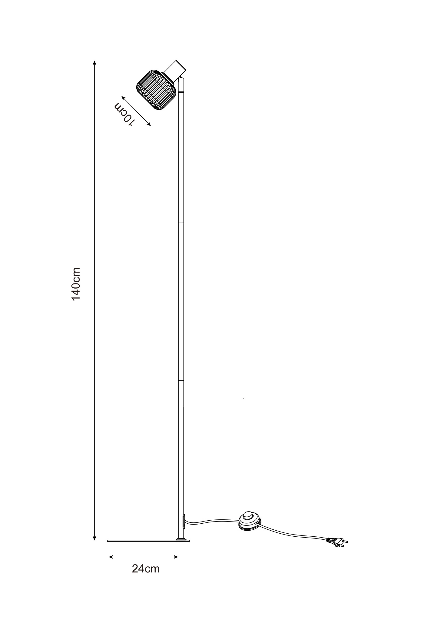 Торшер Zuma Line STEM (R5021009A-1F) - фото 2 Торшер Zuma Line STEM (R5021009A-1F) - фото 2