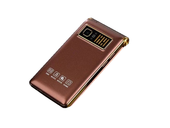 Телефон мобільний Tkexun A15/Satrend A15/Dsfen A15 Dual display Brown (11163628)