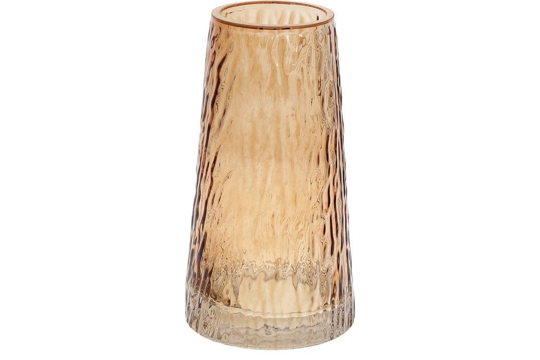 Ваза Magic Gardens стеклянная 20 см Коричневый