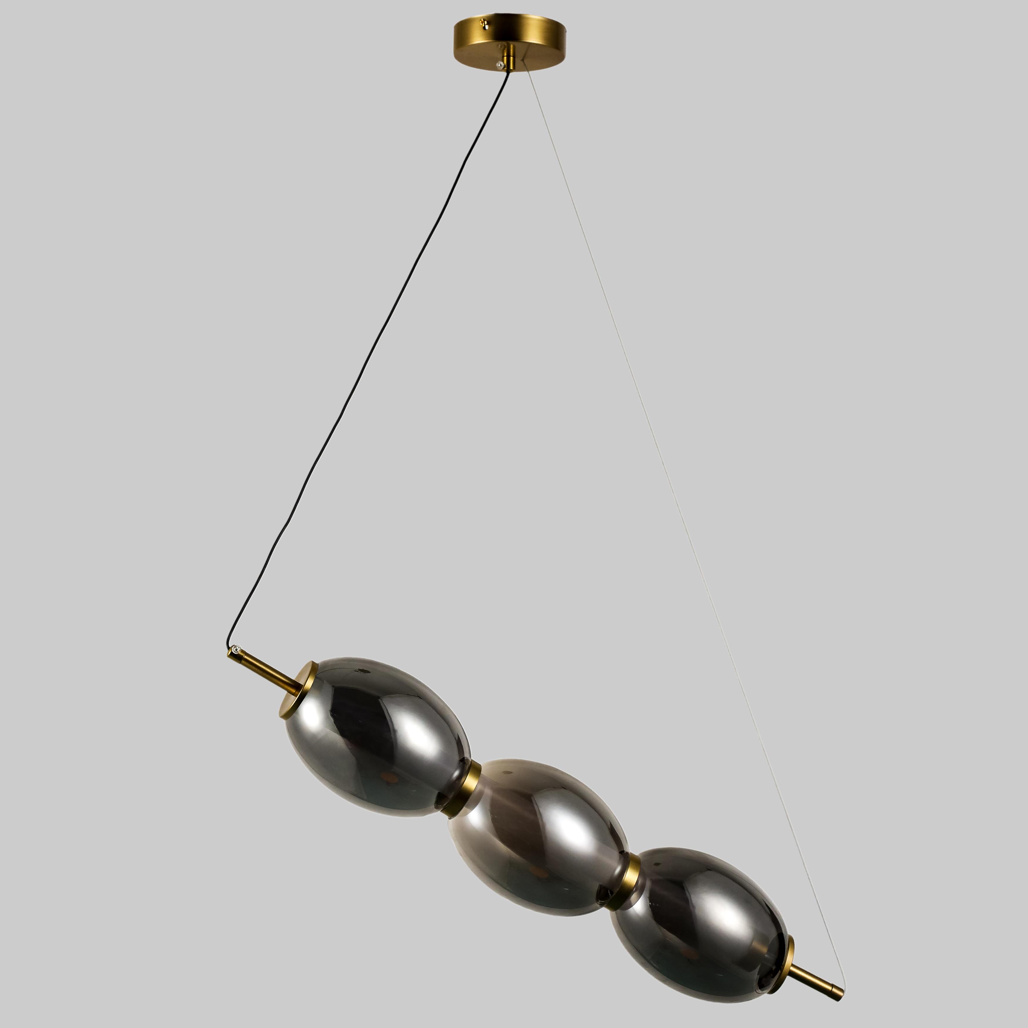 Подвес дизайнерский led 9W графитовыми плафонами (800-P3171 SM)