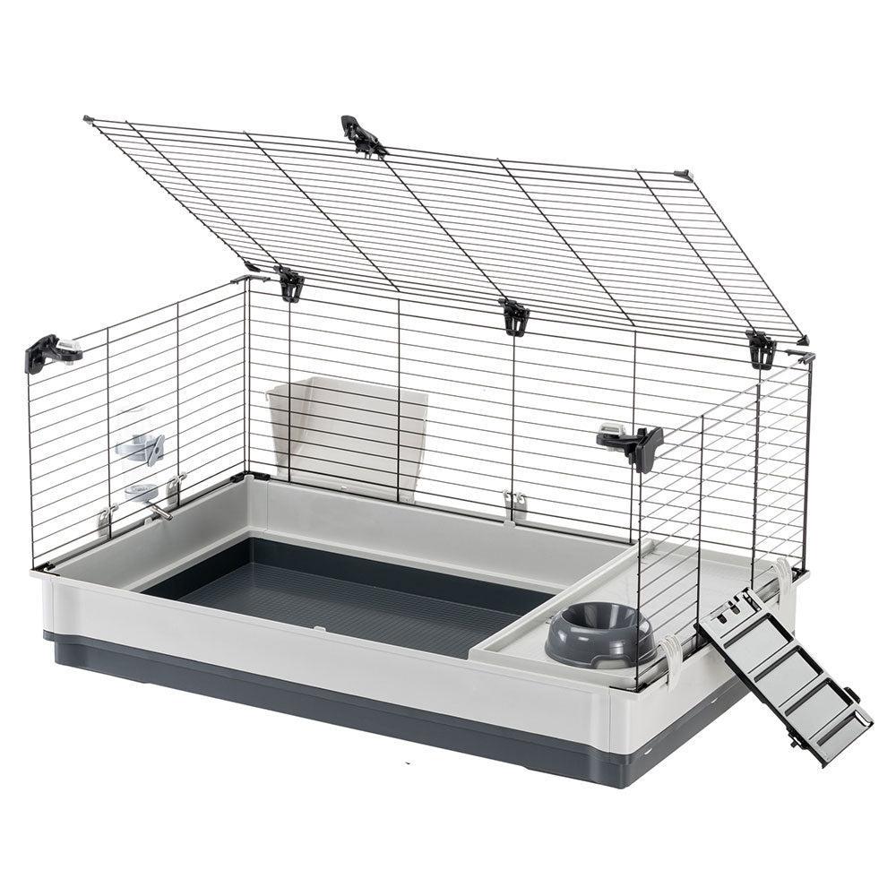 Клетка для кроликов и морских свинок с аксессуарами KROLIK 100x60xh 52 см (A-036638) - фото 9 Клетка для кроликов и морских свинок с аксессуарами KROLIK 100x60xh 52 см (A-036638) - фото 9