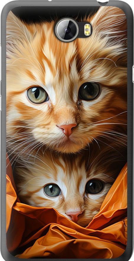 Чехол на Huawei Y5 II Котики 2 (5664u-496-42517) Чехол на Huawei Y5 II Котики 2 (5664u-496-42517)