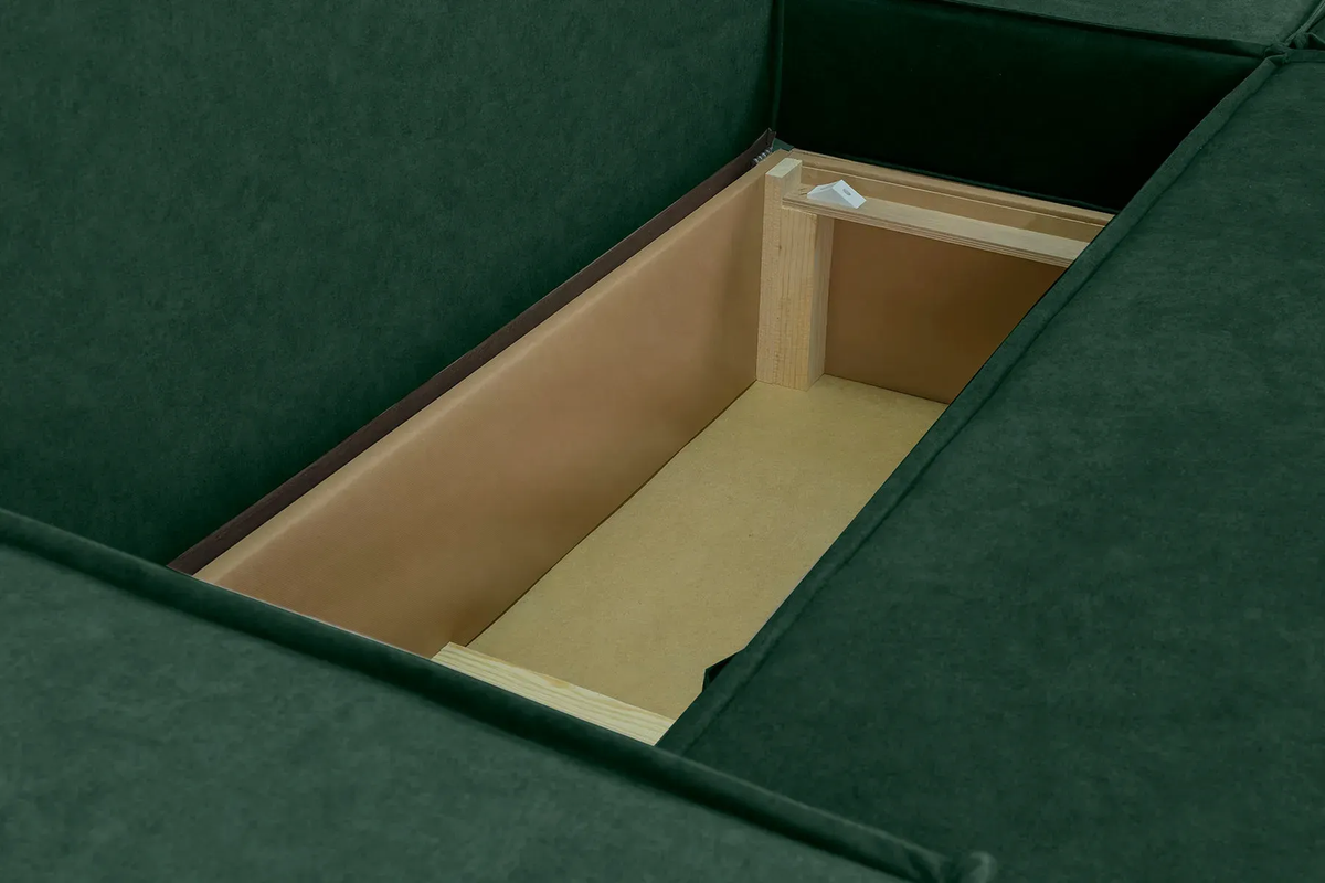 Диван угловой Честер 240х150 см Изумрудный (28118901) - фото 6 Диван угловой Честер 240х150 см Изумрудный (28118901) - фото 6