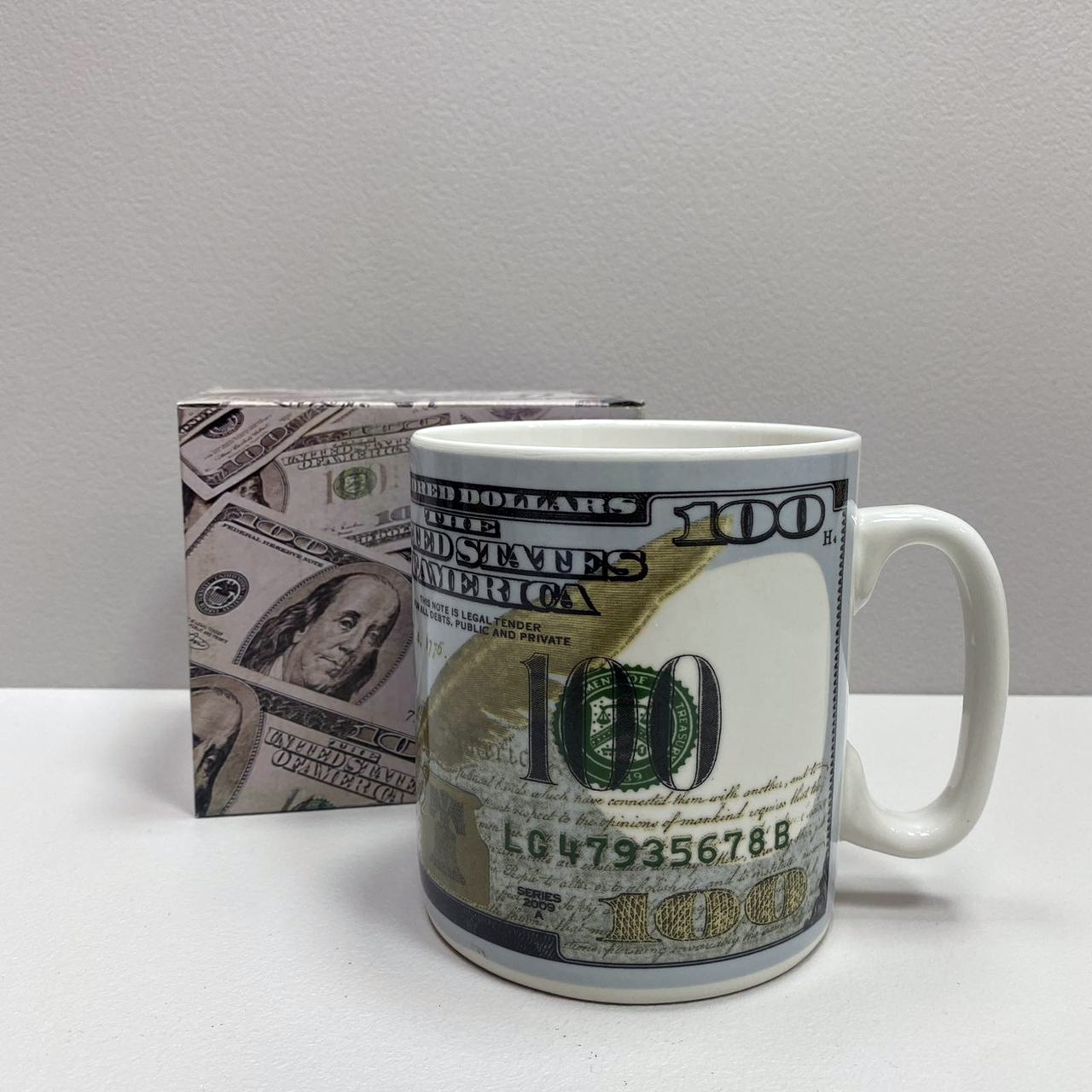 Кружка большая керамическая "Доллар" 1 л - фото 10 Кружка большая керамическая "Доллар" 1 л - фото 10