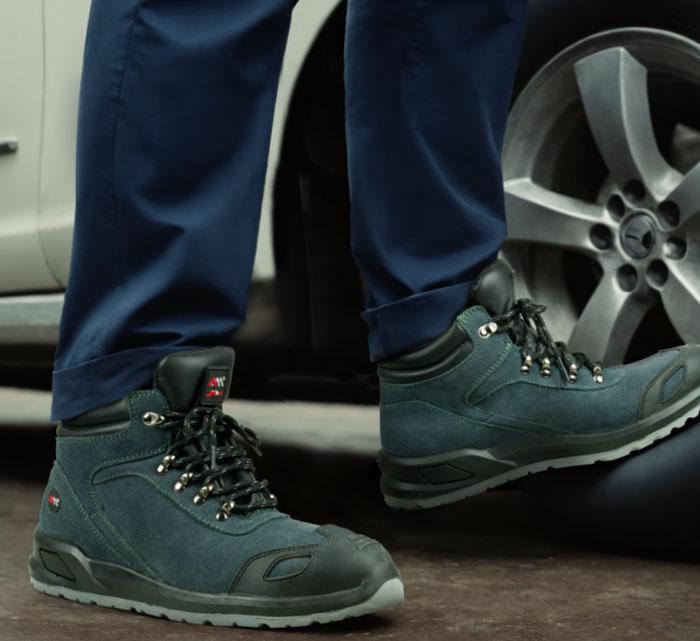 Ботинки рабочие SAFEtrek OB без металлического подноска р. 42 - фото 2 Ботинки рабочие SAFEtrek OB без металлического подноска р. 42 - фото 2