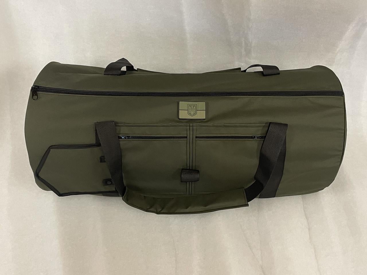 Сумка баул 100 л с креплением для каримата Хаки (2917299159)