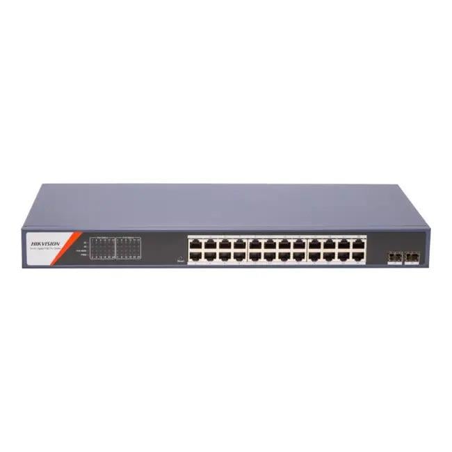 Коммутатор 24 порта управляемый Hikvision DS-3E1526P-SI-24P2F