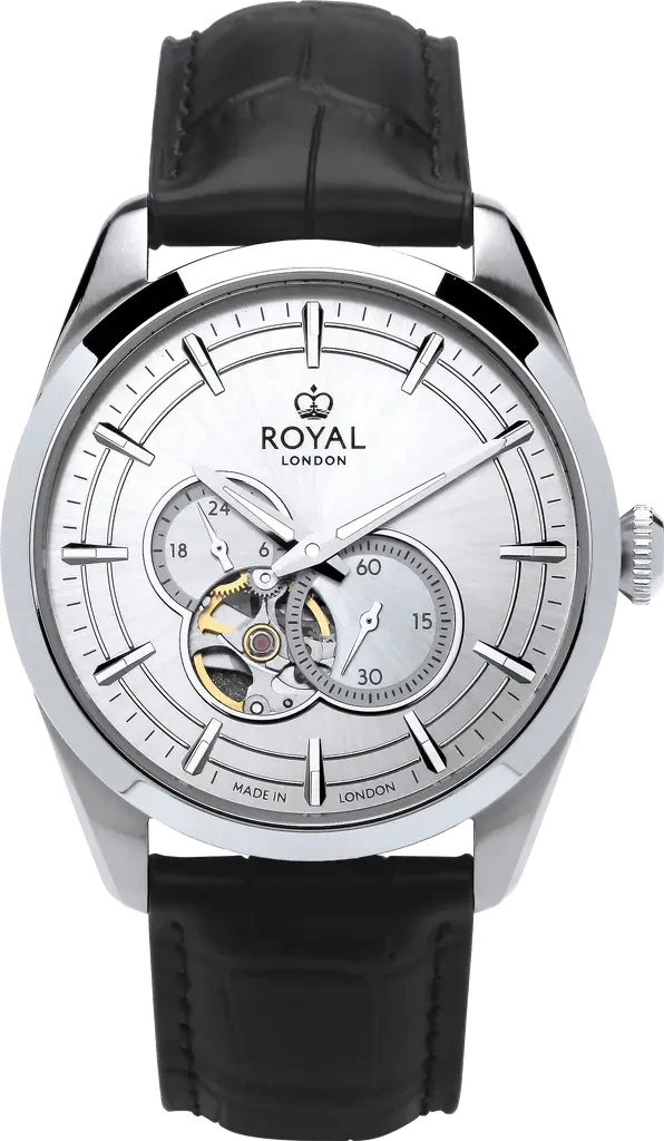 Наручные часы мужские Royal London 41530-01 со стальным корпусом WR 100 м Серебряный (3145756555)