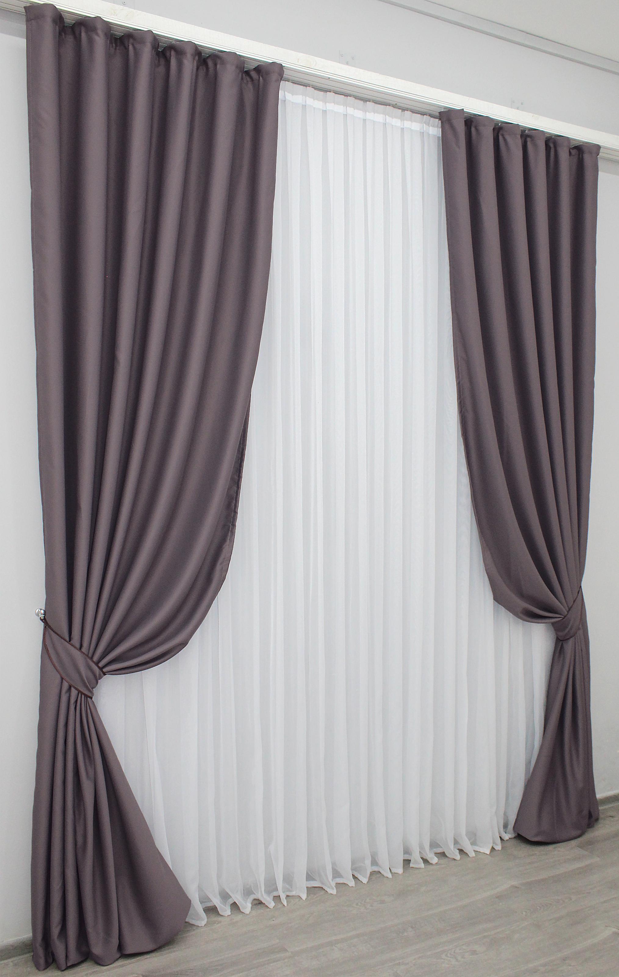 Комплект штор VR-Textil Midnight № 1231ш блекаут 150х290 см 2 шт. Марсала (33-0078) - фото 3 Комплект штор VR-Textil Midnight № 1231ш блекаут 150х290 см 2 шт. Марсала (33-0078) - фото 3