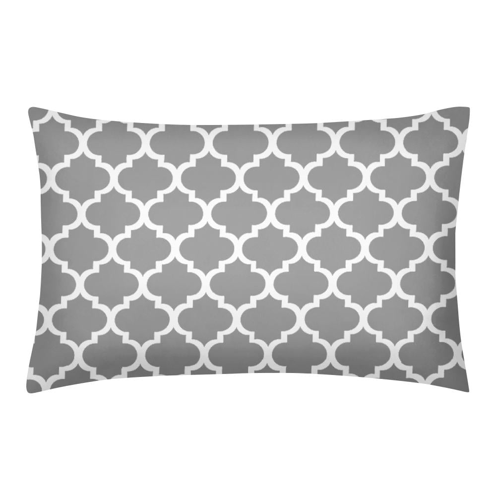 Наволочка евро MOROCCO GREY 1 шт. 50х70 см