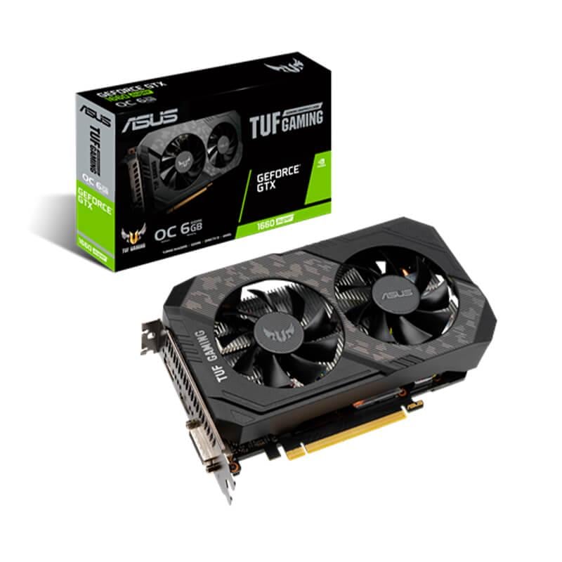 Відеокарта ASUS GeForce GTX1660 SUPER 6GB GDDR6 TUF GAMING OC (TUF-GTX1660S-O6G-GAMING)