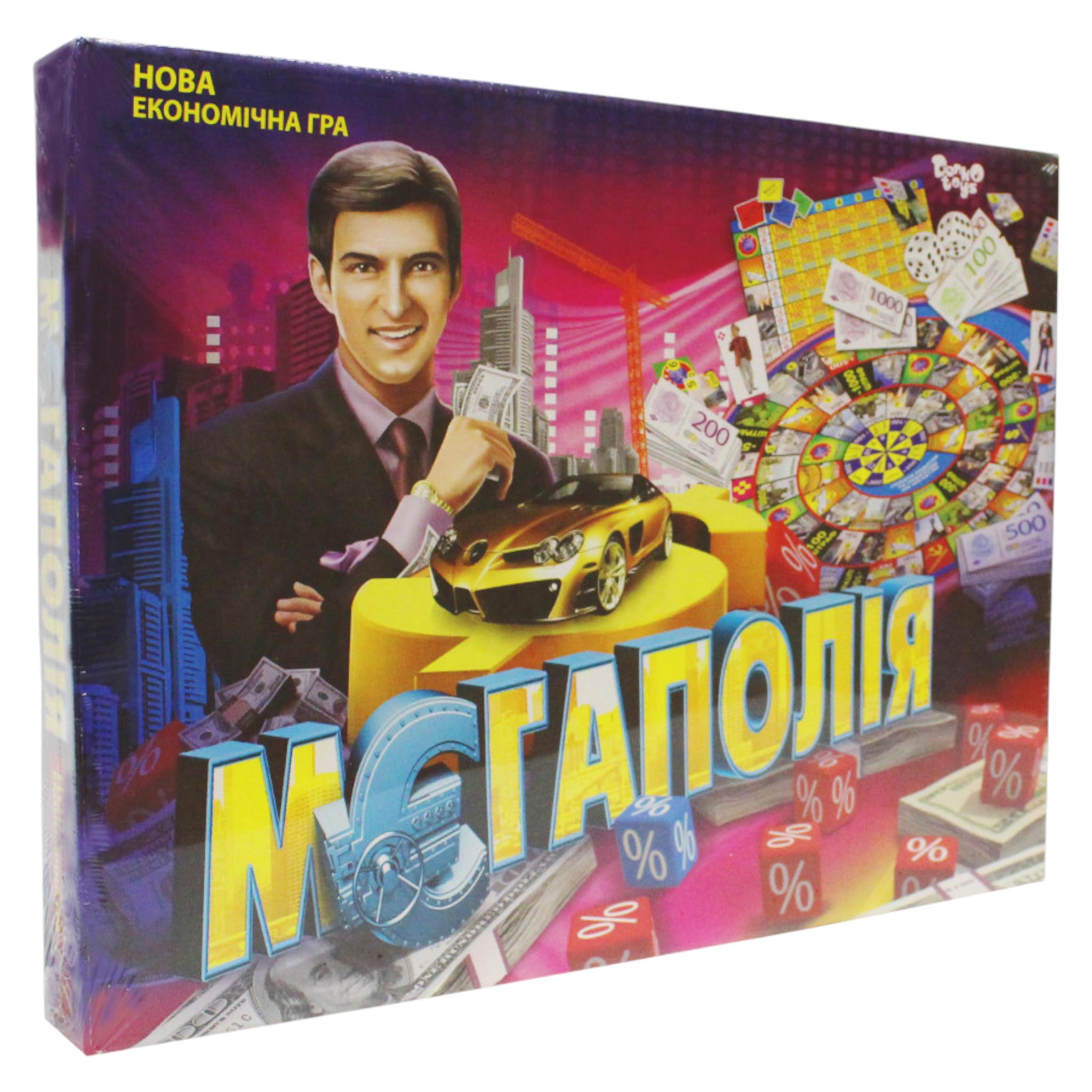 Настільна гра Danko Toys Мегаполія (DTG6U)