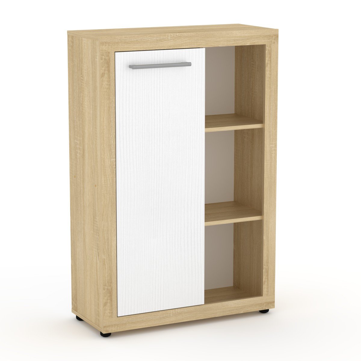 Комод Компаніт Тумба-1 МГ-1 Сонома/Німфея альба (60c7350a56ed397aa71051bf)